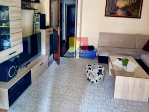 living room with a TV stand and a sofa, apartment in Herceg Novi