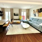 living room with sea view, premium apartment in Djenovici, Herceg Novi, Boka bay