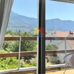 mountain view from a room and terrace, house for sale in Njivice, Herceg Novi