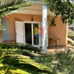 view over the house through the palm tree, house in suscepan, Herceg Novi, for sale